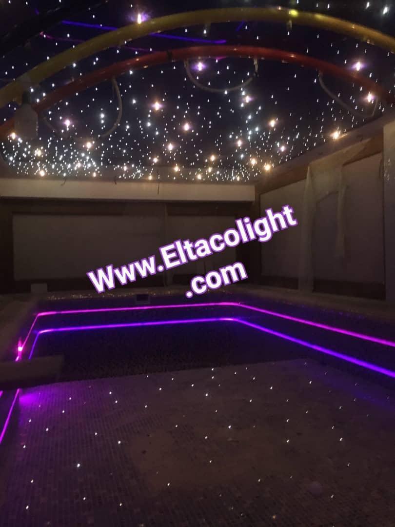 نورپردازی استخر