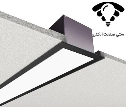 انواع چراغ های خطی توکار