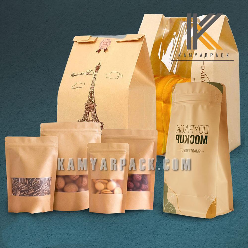 پاکت ایستاده پنجره دار