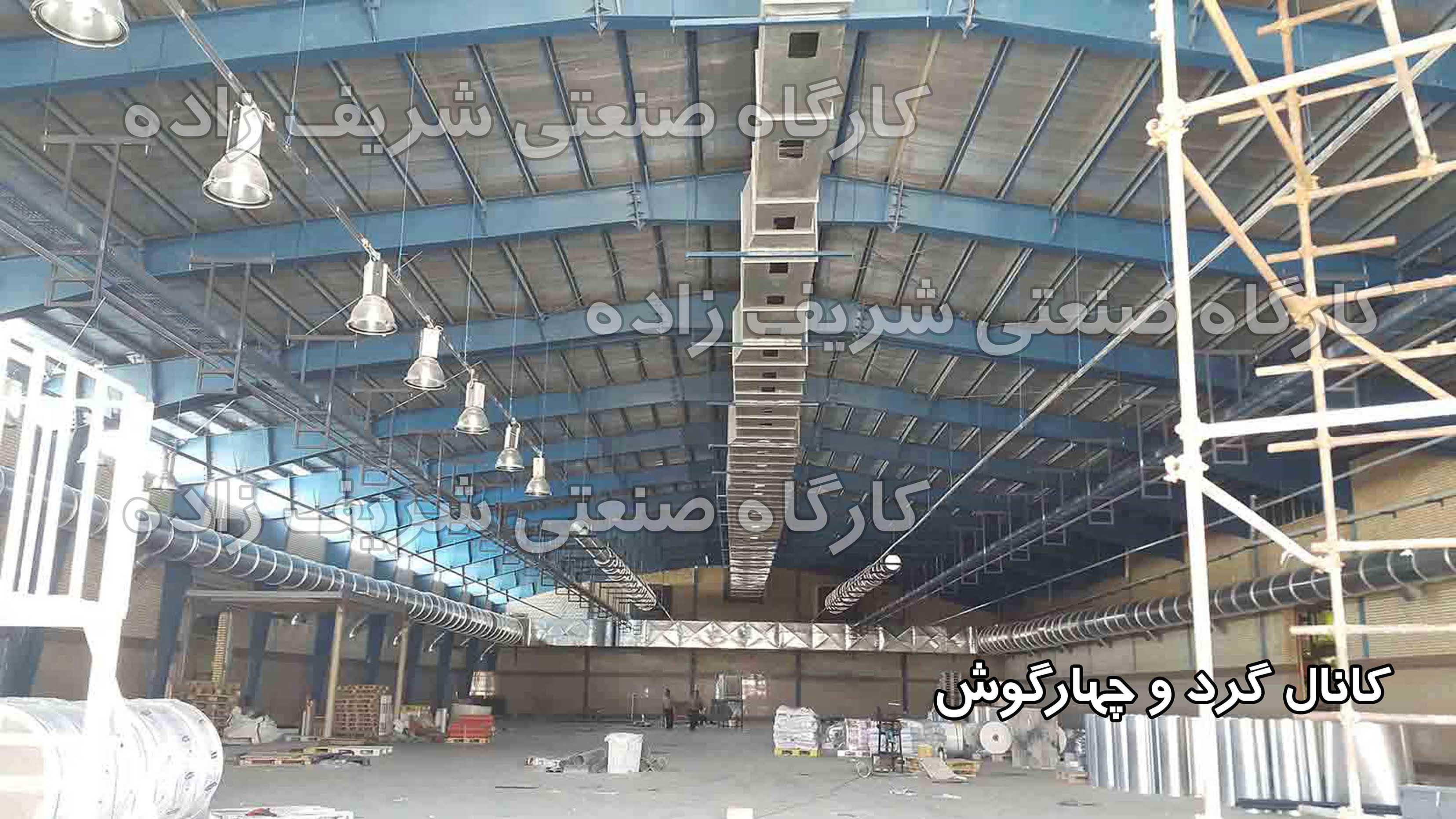 کانال گرد، کانال چهارگوش، کانال سازی کانال کولر