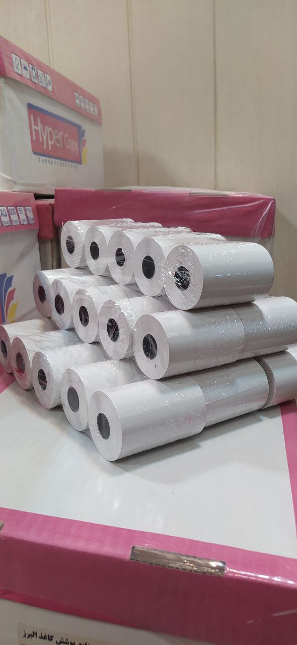 کاغذ رول حرارتی دستگاه پوز