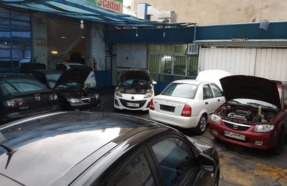 تعمیرگاه خودروهای مزدا و ماکسیما