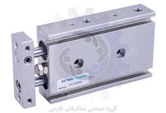 جک پنوماتیک راهنمادار دو میله AIRTAC مدل TR