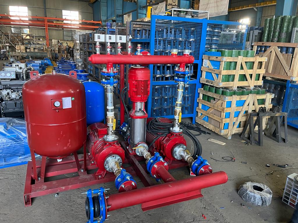 بوستر پمپ ابرسانی-نیوکلکتورتولید تاسیسات استخر