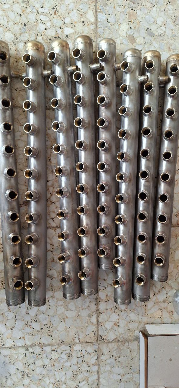 کلکتور-نیوکلکتور تولید تاسیسات استخر وموتورخانه