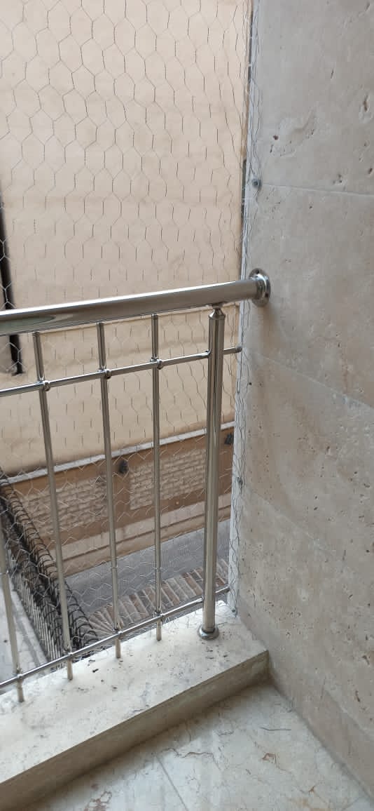 نصب توری مرغی پاسیو بالکن تراس نورگیر نصاب تور