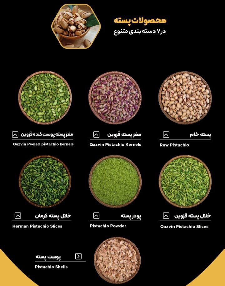 فروش عمده و خرده خشکبار مستقیم از کارخانه