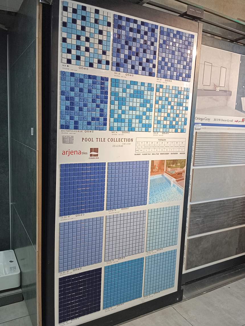 فروش کاشی  استخری کرج