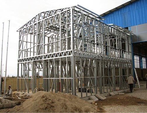 ساختمان خانه ویلا با سازه ال اس اف lsf شیراز