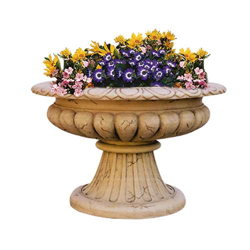 گلدان پایه دار فایبرگلاس زرین کار صفاهان