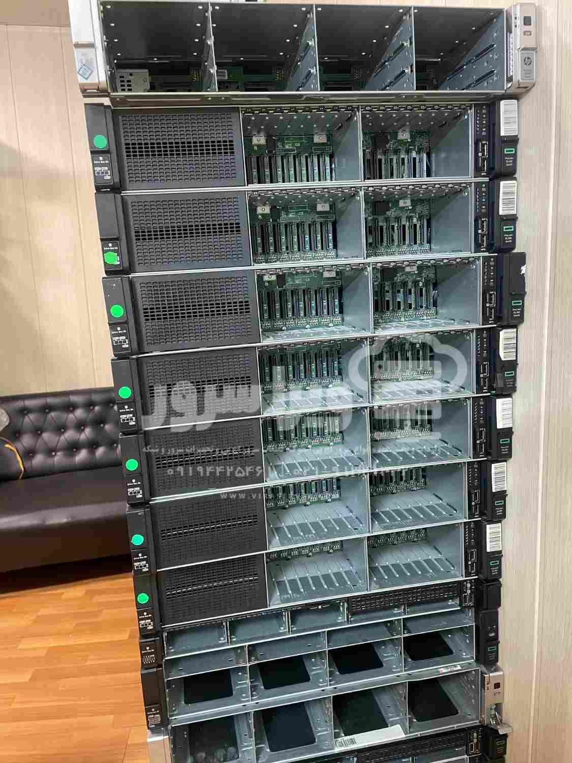 کامپیوتر سرور HP DL380 G10 12lff SSD