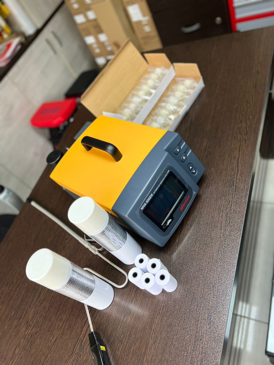 سوخت&zwnj;سنج ۵ گاز کامپیوتری NANHUA مدل NHA506EN