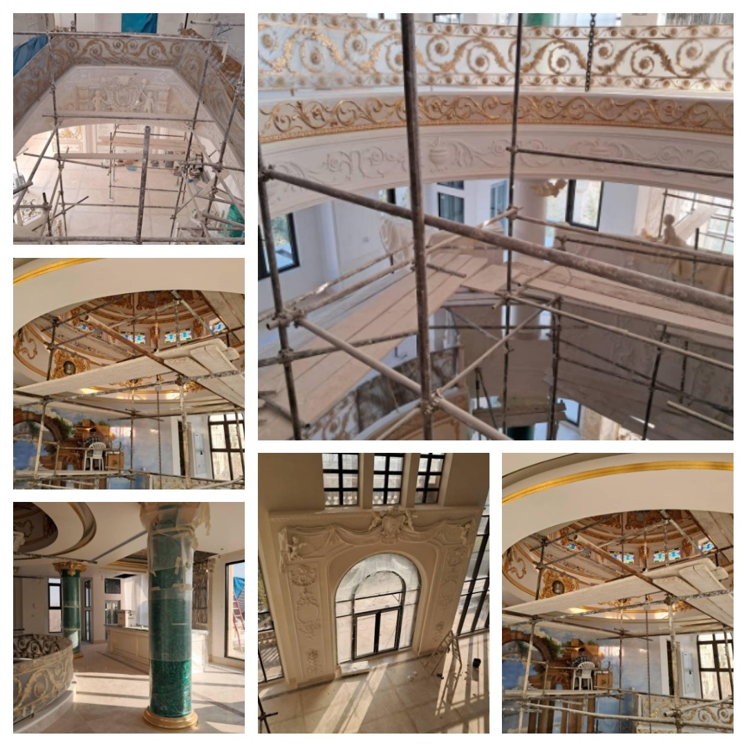 نقاشی ساختمان وکاغذ دیواری