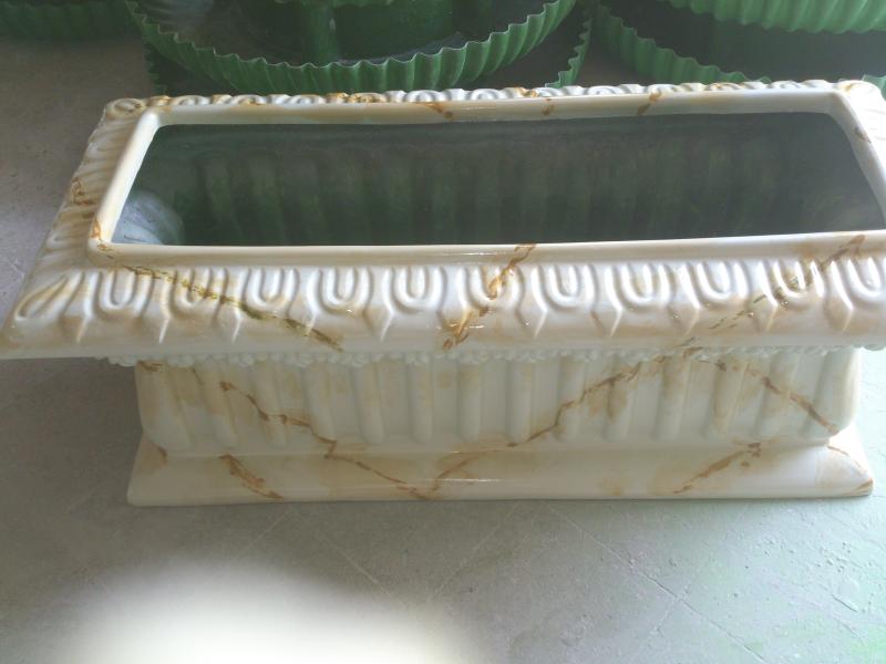گلدان مستطیلی فایبرگلاس