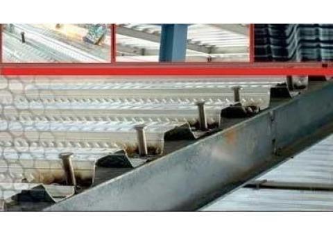 سقف عرشه فولادی ساختمان (متال دک)