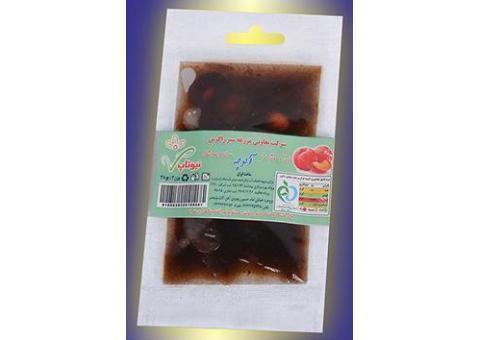 لواشک وترشک بهداشتی بسته بندی سوپرمارکتی