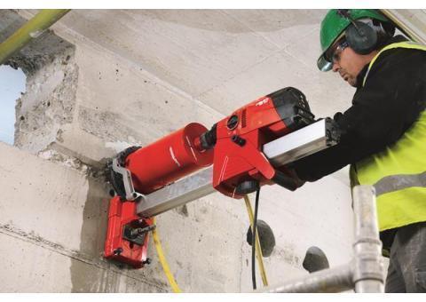 اجرای سوراخ کاری بتن