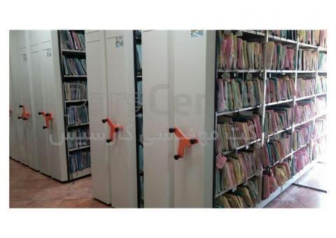 قفسه بایگانی ریلی|کمد بایگانی ریلی کارسیس