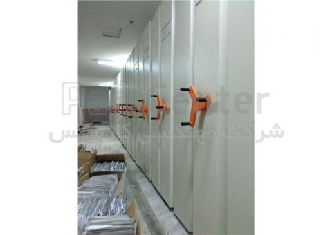 قفسه بایگانی ریلی|کمد بایگانی ریلی کارسیس