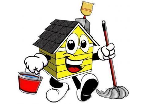 نظافت منزل و راه پله و ساختمان