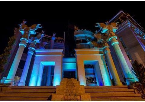 تالار پذیرایی کاخ پارسه شیراز