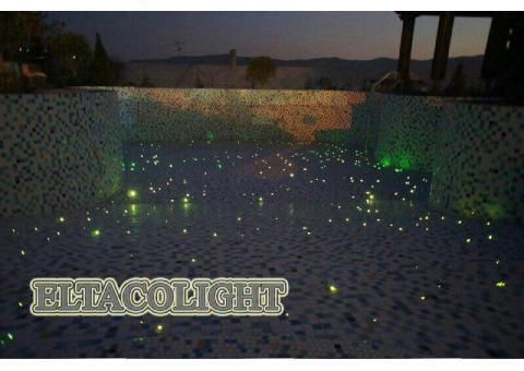 نورپردازی کف استخر