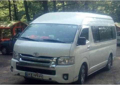 اجاره ون تویوتا هایس و هایروف تشریفاتی