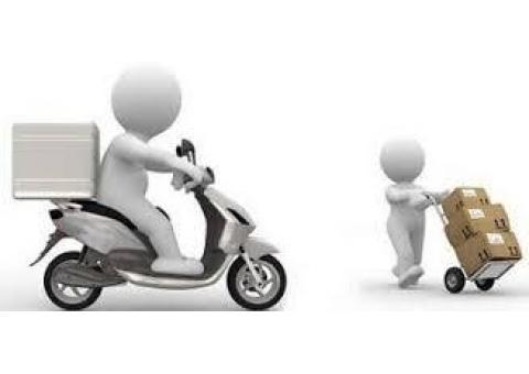 استخدام پیک موتوری