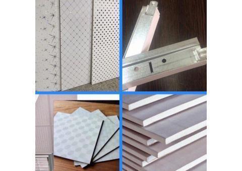 تولید تایل گچی در تهران 6600الی6700 تومان