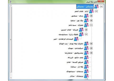 نرم افزار محاسبه کارمزد بیمه  در شبکه فروش