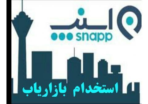 استخدام بازاریاب خانم و آقا در شرکت اسنپ